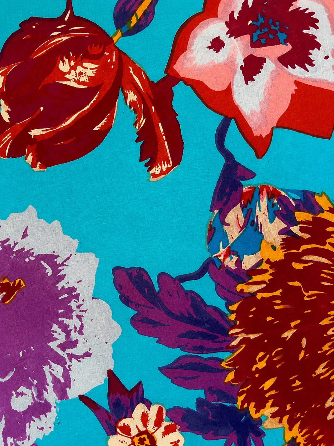 Kimono Cotone - Turchese