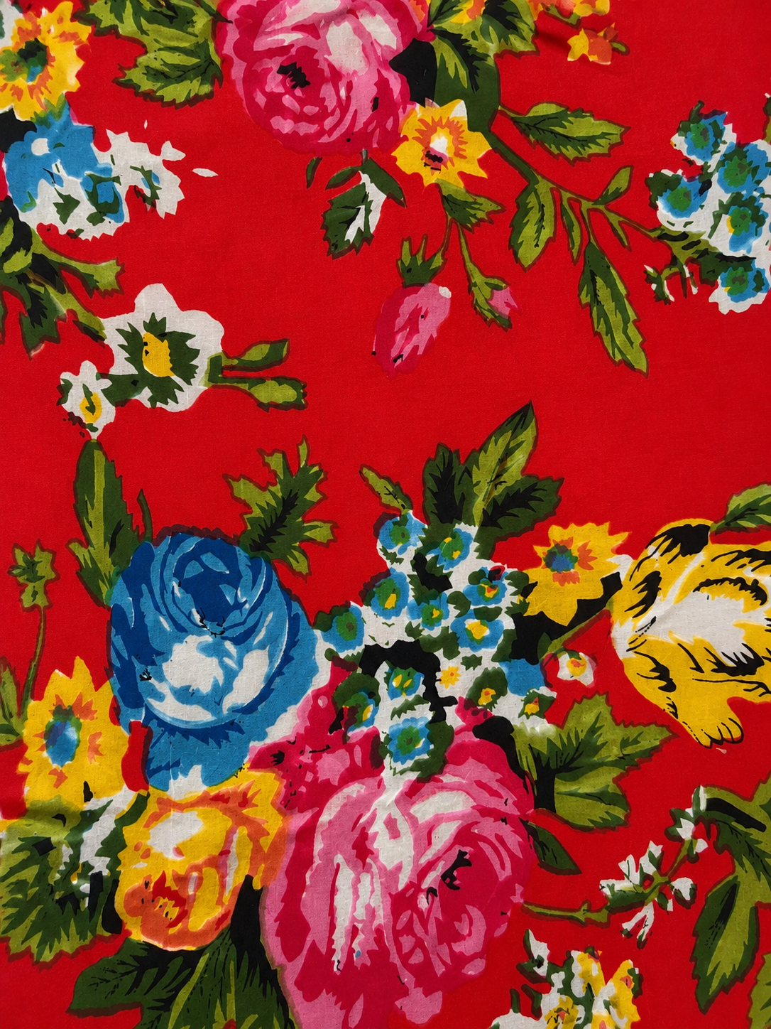 Kimono Cotone - Rosso
