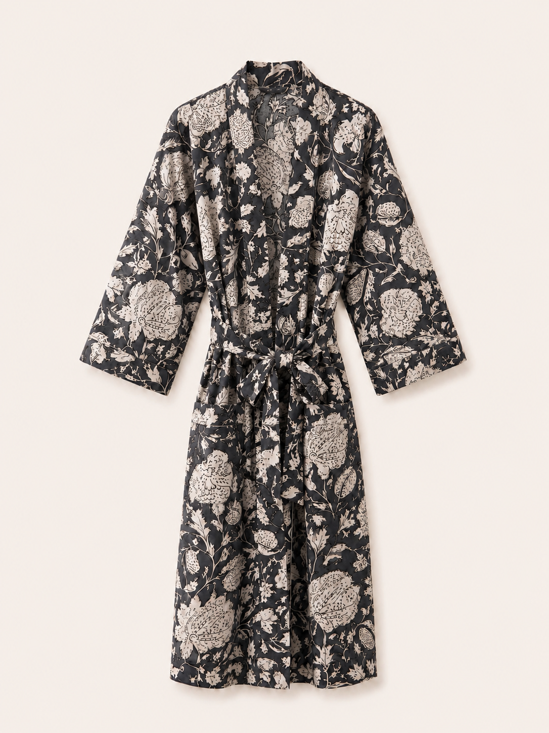 Kimono Cotone - Fumo