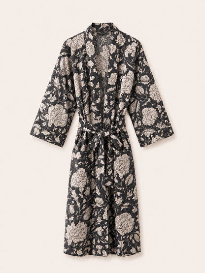 Kimono Cotone - Fumo