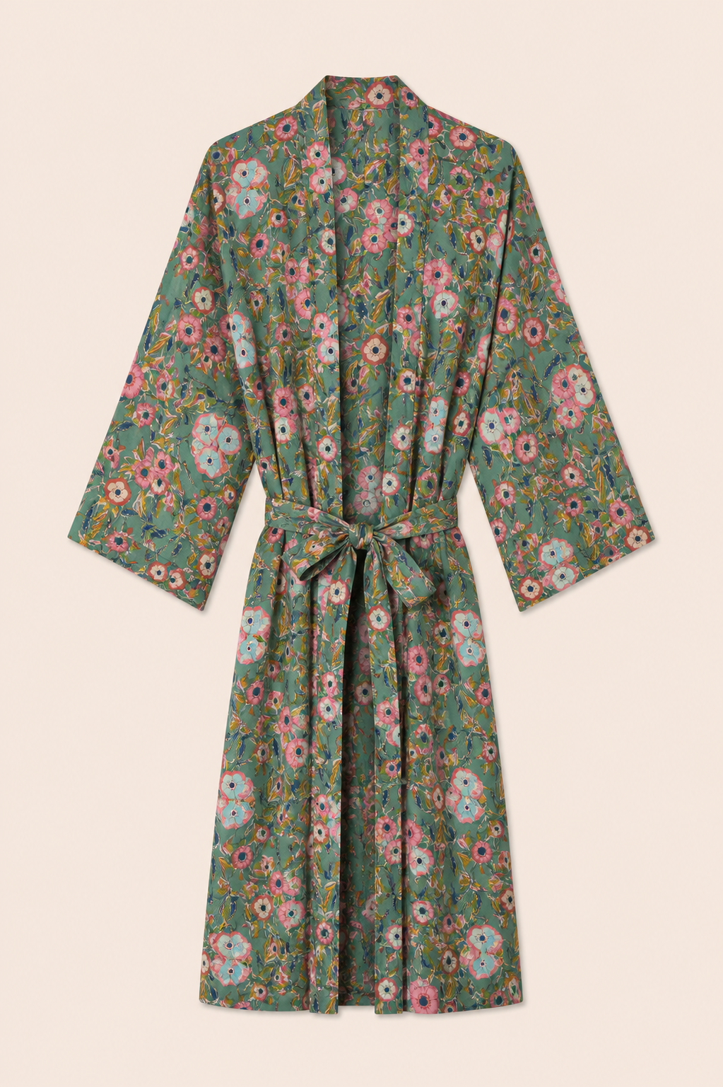Kimono Cotone - Fiori