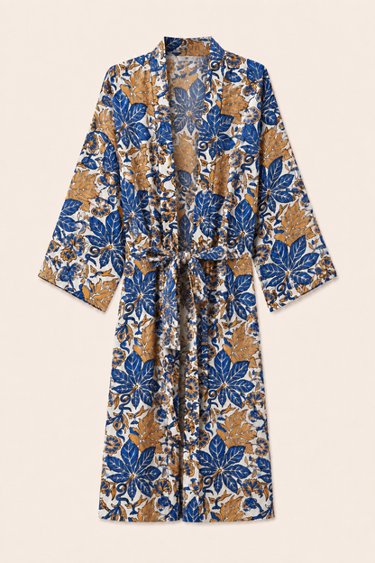 Kimono Cotone - Cielo Terra