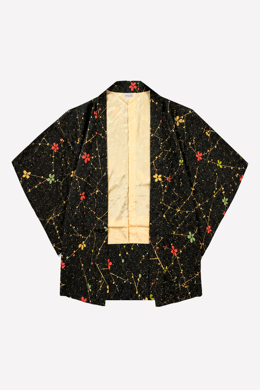 Kimono - Haori - Black Stardust