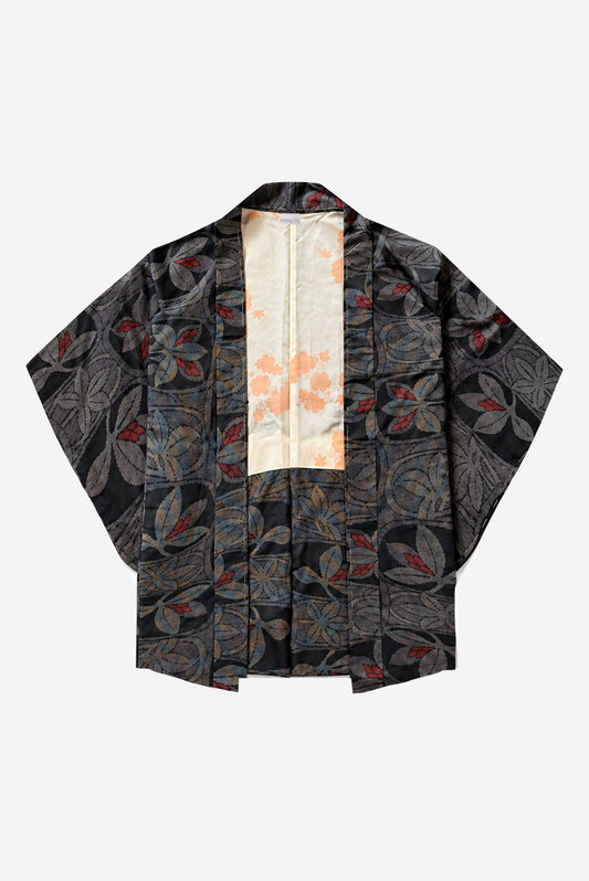 Kimono - Haori - Black Camellia