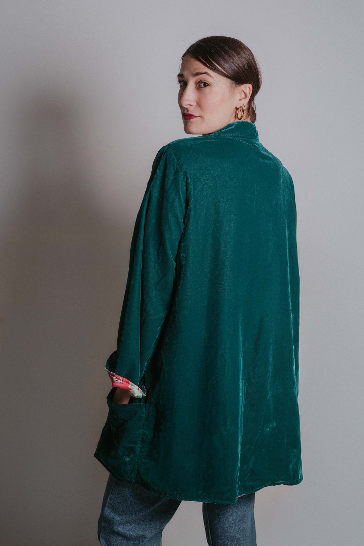 Borsetta Twice Double Face - Verde