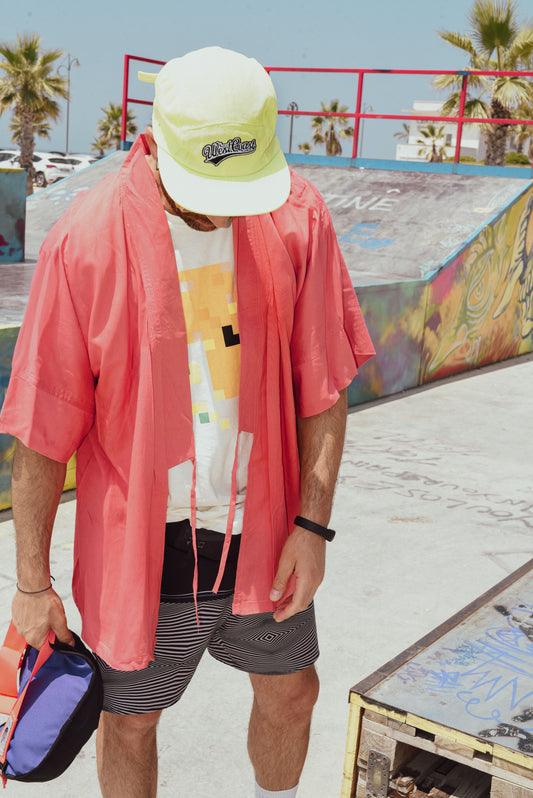 Kimono - Asa - Corallo