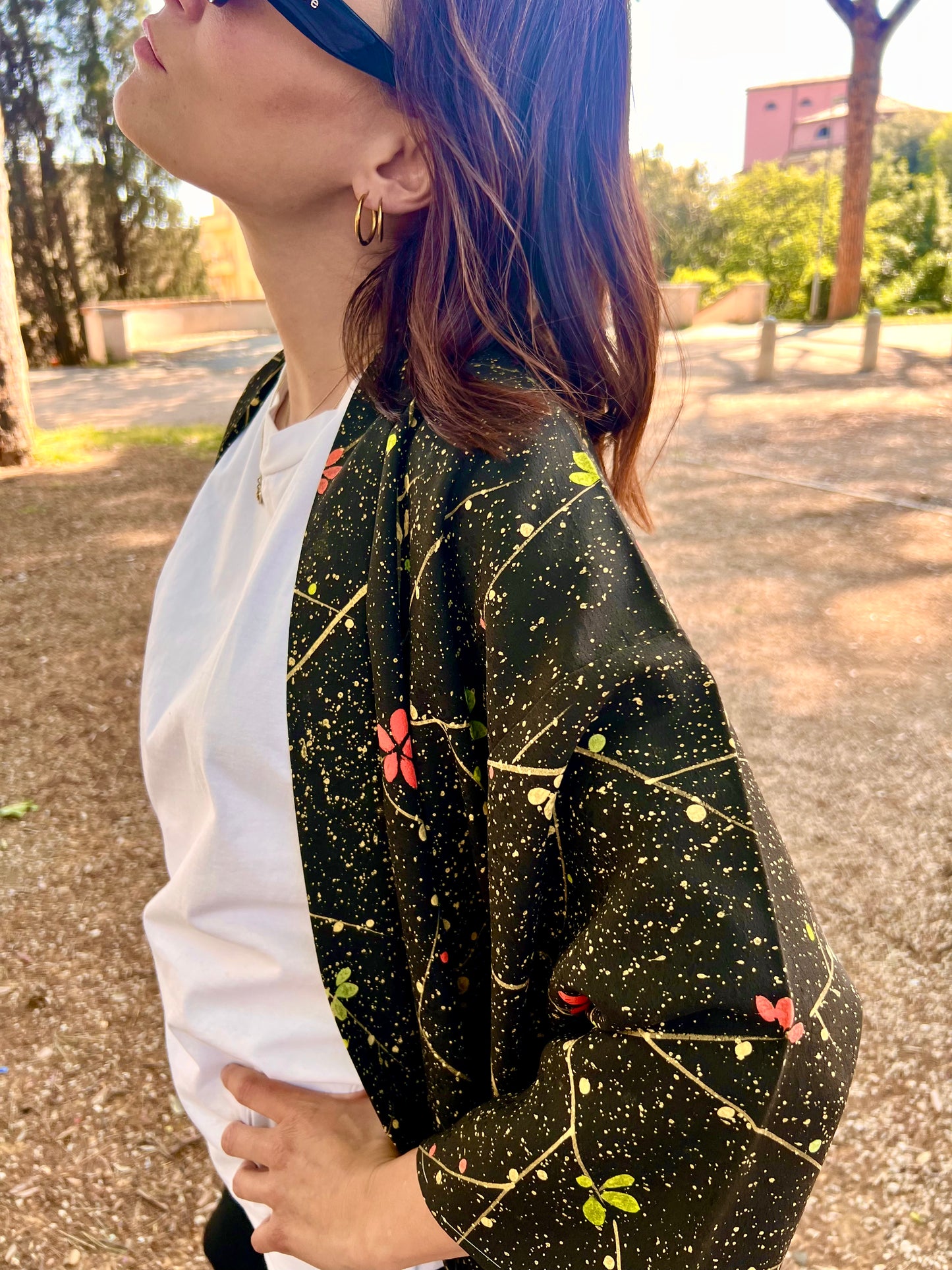 Kimono - Haori - Black Stardust