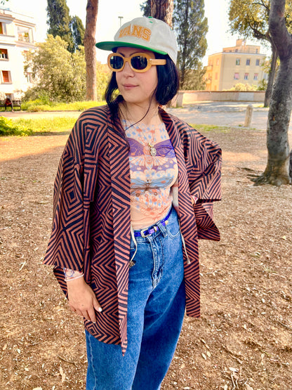 Kimono - Haori - Hypnotic Black