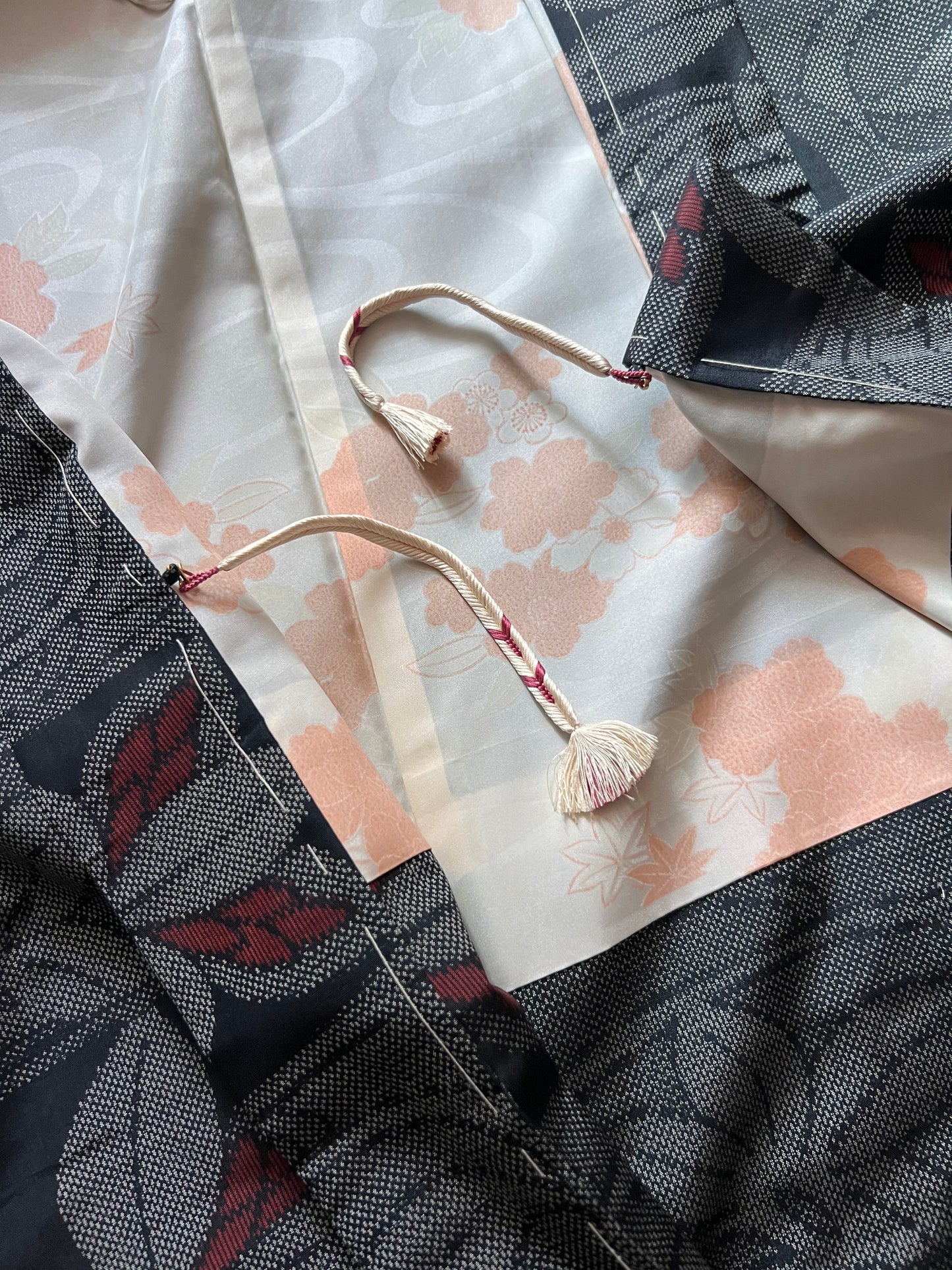 Kimono - Haori - Black Camellia