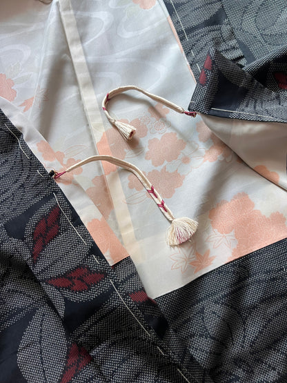 Kimono - Haori - Black Camellia