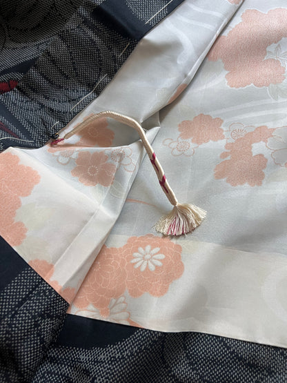 Kimono - Haori - Black Camellia