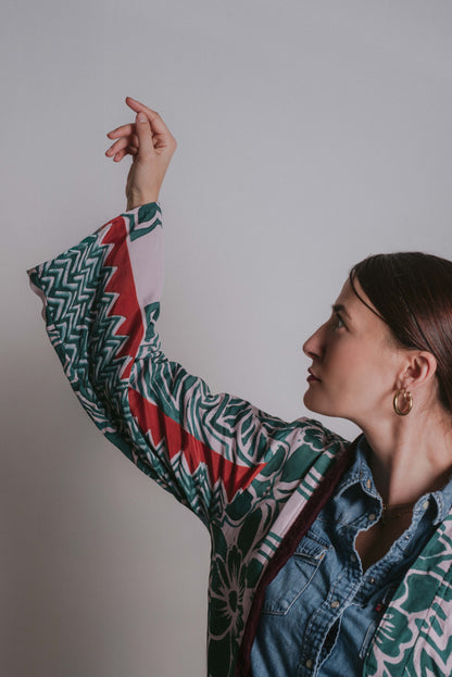 Kimono - Twice - Plum