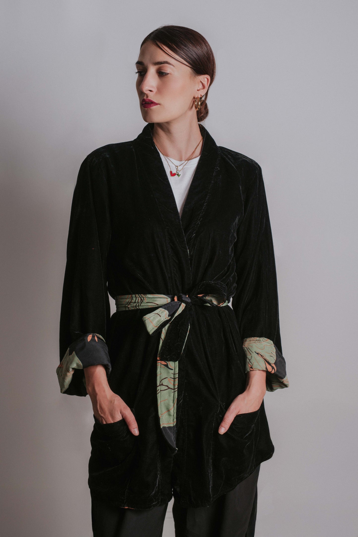 Kimono - Twice - Black