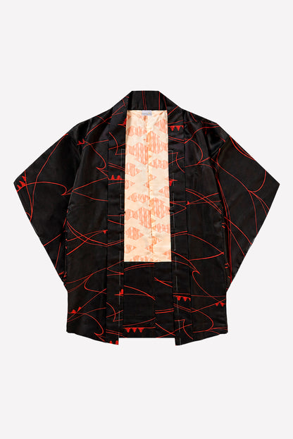 Kimono - Haori - Red Motion