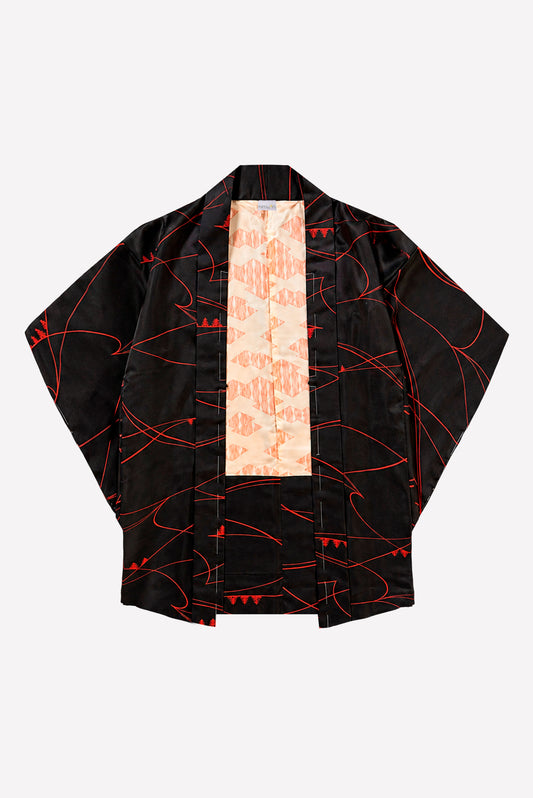 Kimono - Haori - Red Motion